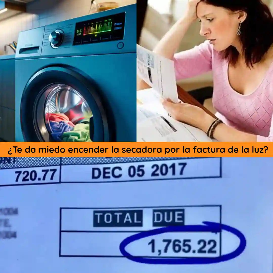 Secadora eléctrica portátil con temporizador