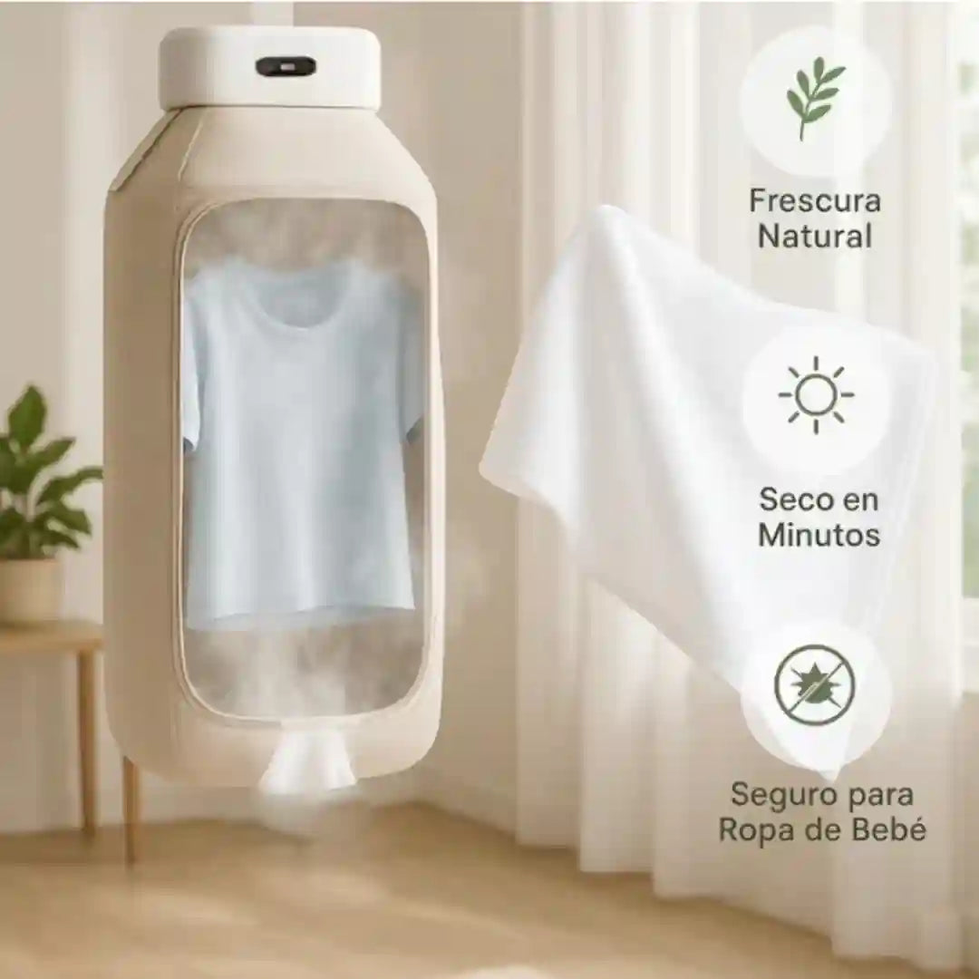 Secadora eléctrica portátil con temporizador