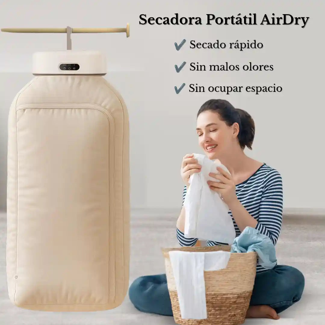 Secadora eléctrica portátil con temporizador